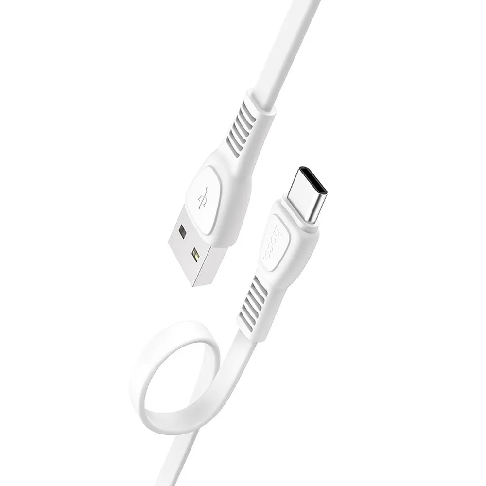 HOCO USB A–Type C kábel, 2,4 A, X40, 1 m, fehér - Image 3