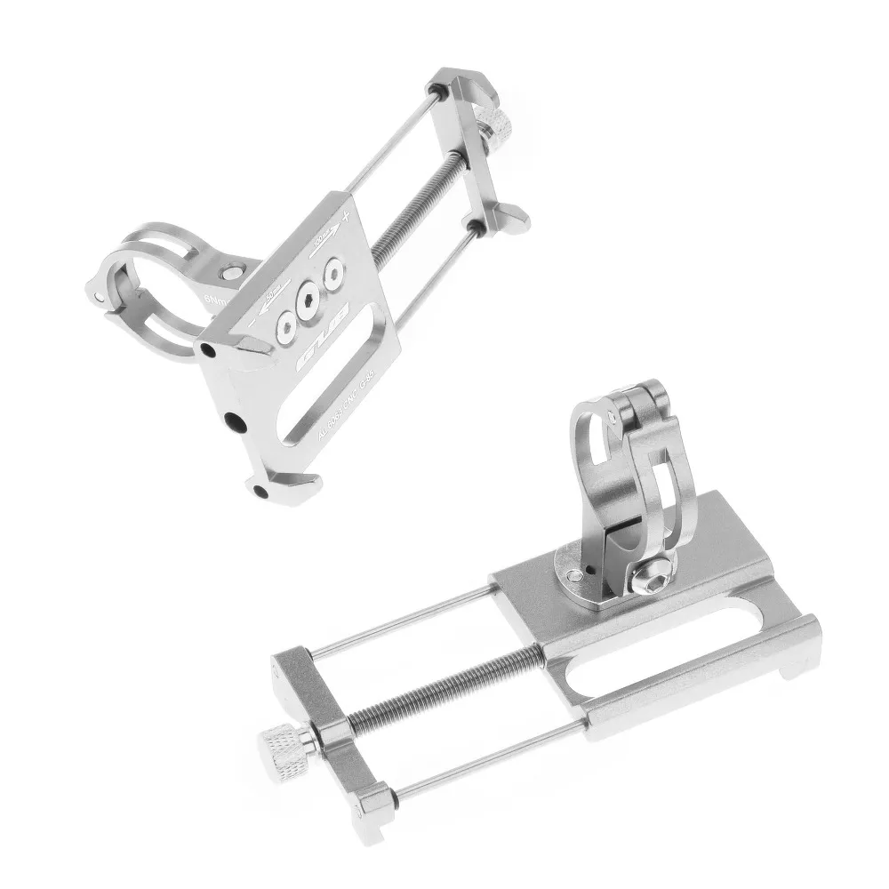 GUB bike holder for mobile phone G85 Aluminium silver - Image 3