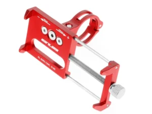 GUB bike holder for mobile phone G85 Aluminium red