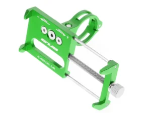 GUB bike holder for mobile phone G85 Aluminium green
