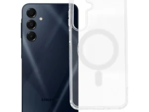 CLEAR MAG COVER (MID) case compatible with MagSafe for SAMSUNG A16 transparent