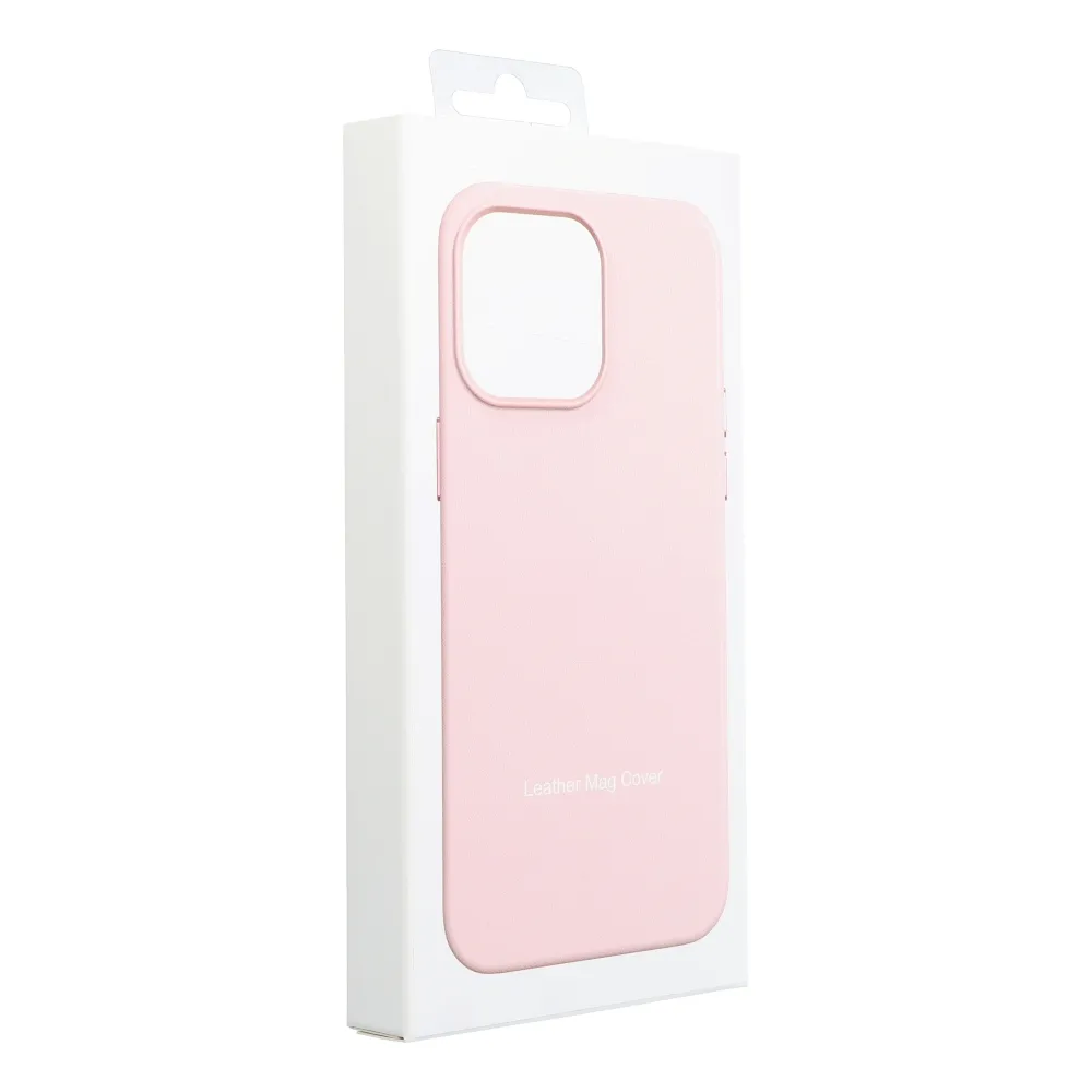 LEATHER MAG COVER case for IPHONE 16 sand pink - Image 8