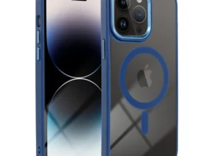 COLOR EDGE MAG COVER case compatible with MagSafe for IPHONE 16 Plus navy blue