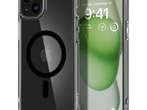 Case SPIGEN Ultra Hybrid Mag compatible with MagSafe for IPHONE 16 black