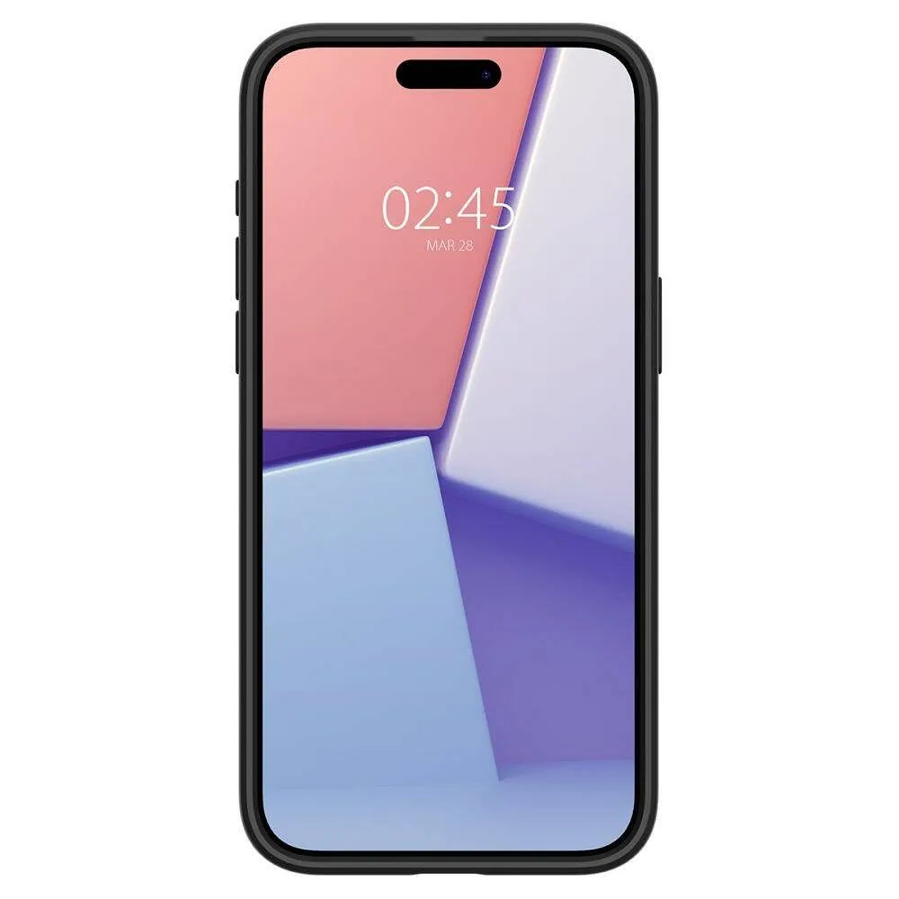 Case SPIGEN Ultra Hybrid Mag compatible with MagSafe for IPHONE 16 Pro frost black - Image 19