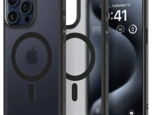 Case SPIGEN Ultra Hybrid Mag compatible with MagSafe for IPHONE 16 Pro frost black