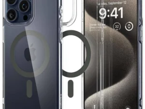 Case SPIGEN Ultra Hybrid Mag compatible with MagSafe for IPHONE 16 Pro Max graphite