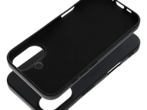 SILICONE MAG COVER (big hole) case compatible with MagSafe for IPHONE 16 black