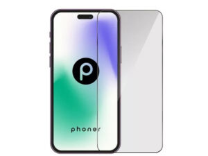 Phoner Apple iPhone 16 Master Clear Tempered Glass kijelzővédő fólia felhelyező kerettel