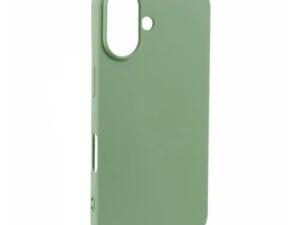 Phoner Apple iPhone 16 Pro szilikon tok, sötétzöld
