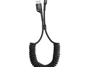 Baseus Fish eye USB / Lightning adat/töltőkábel, 23cm-1m, Fekete