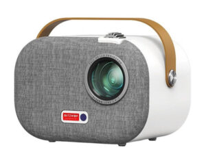 Blitzwolf BW-V2 mini projektor, LCD, 1080p, USB, HDMI, fehér