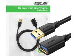 Ugreen USB-A 3.0 hosszabbító kábel 3m, fekete