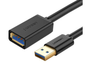 Ugreen USB-A 3.0 hosszabbító kábel, 1,5m, fekete