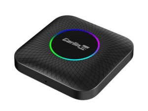 Carlinkit TBOX PLUS LED vezeték nélküli adapter, 4G/64G, Apple Carplay/Android Auto, fekete