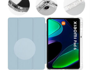 OBAL:ME MistyTab Xiaomi Pad 6 oldalra nyíló, kitámasztható tok, kék