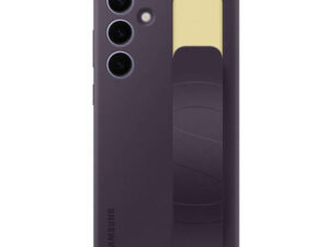 Samsung Galaxy S24 Plus Stand Grip gyári tok, Sötét lila, EF-GS926CEEG Csomagolássérült