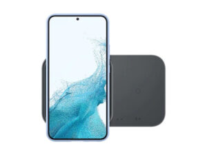 Samsung Duo vezeték nélküli wireless gyorstöltő állomás hálózati adapterrel, 15W, fekete EP-P5400 Csomagolássérült