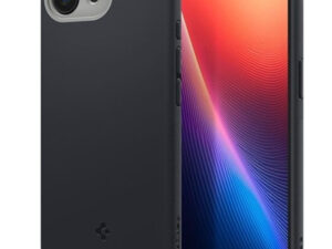 Spigen Nano Pop MagFit Apple iPhone 17e / iPhone 16e tok, MagSafe, Black Sesame, fekete