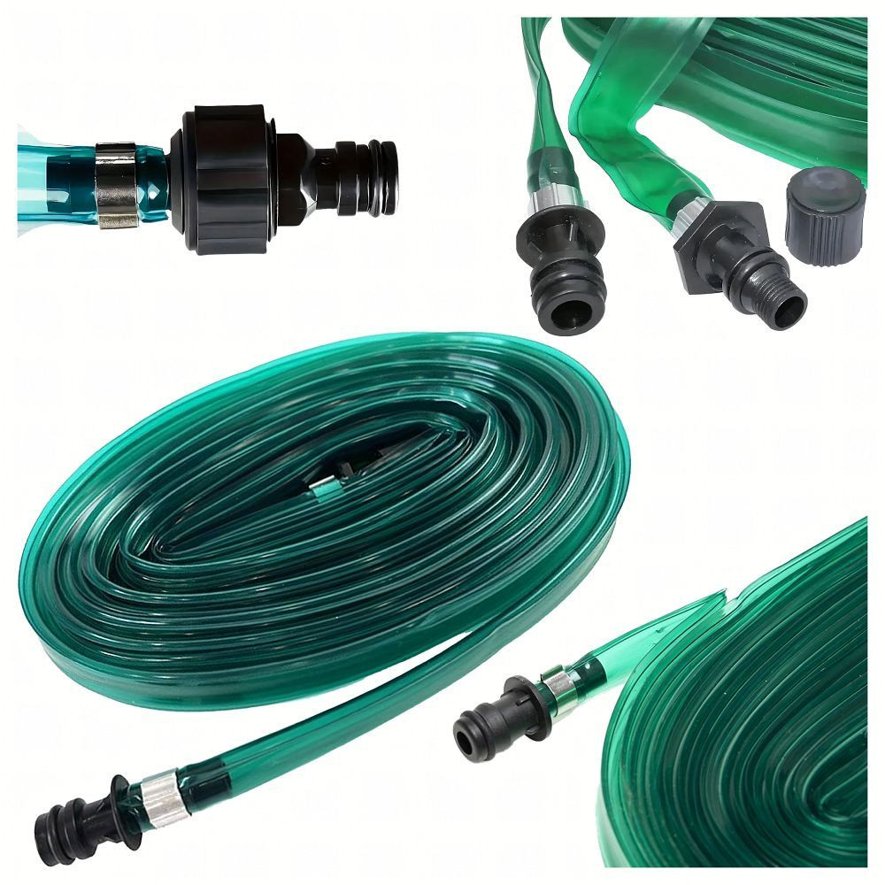 Kerti tömlő gyors csatlakozókkal 10m RC-K-1475, zöld