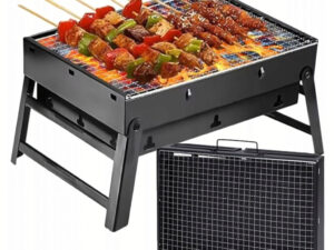 Összecsukható kerti kemping grill RC-K-933, fekete