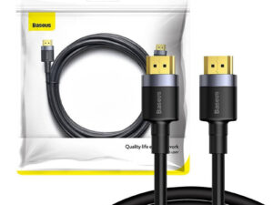 Baseus Cafule HDMI 2.0 kábel, 4K, 3D, 5 m, fekete-szürke