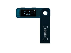 Ledger Nano S Plus Sapphire Blue kripto pénztárca, kék