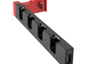 iPega 9186 Dock pro töltő állomás N-Switch /Joy-con kompatibilis, fekete/piros