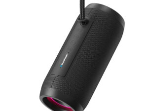 Blaupunkt vezeték nélküli kültéri bluetooth hangszóró LED világítással, fekete