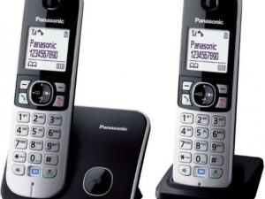 Panasonic KX-TG6812PDB DECT telefon, fekete-ezüst