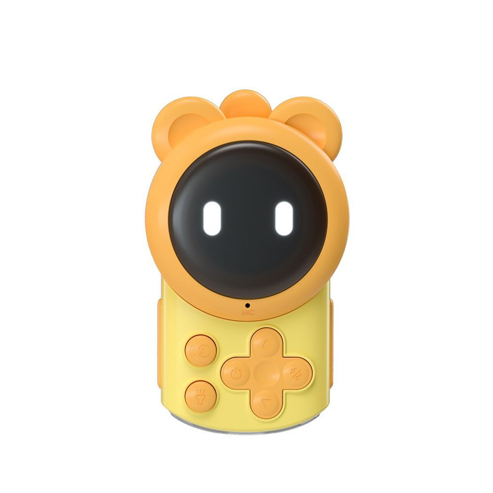 PICOCICI K47 walkie-talkie gyerekeknek, nyuszi alakú, 2db, sárga-rózsaszín