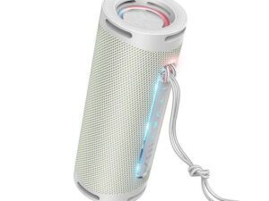 Hoco bluetooth / hordozható hangszóró beépített világítással, szürke