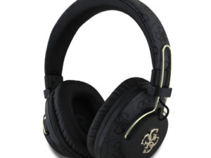Guess PU 4G Metal Logo ENC Wireless fejhallgató, fekete