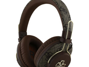 Guess PU 4G Metal Logo ENC Wireless fejhallgató, barna