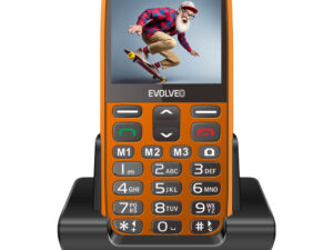 Evolveo EasyPhone XR (EP601) nyomógombos mobiltelefon, narancssárga