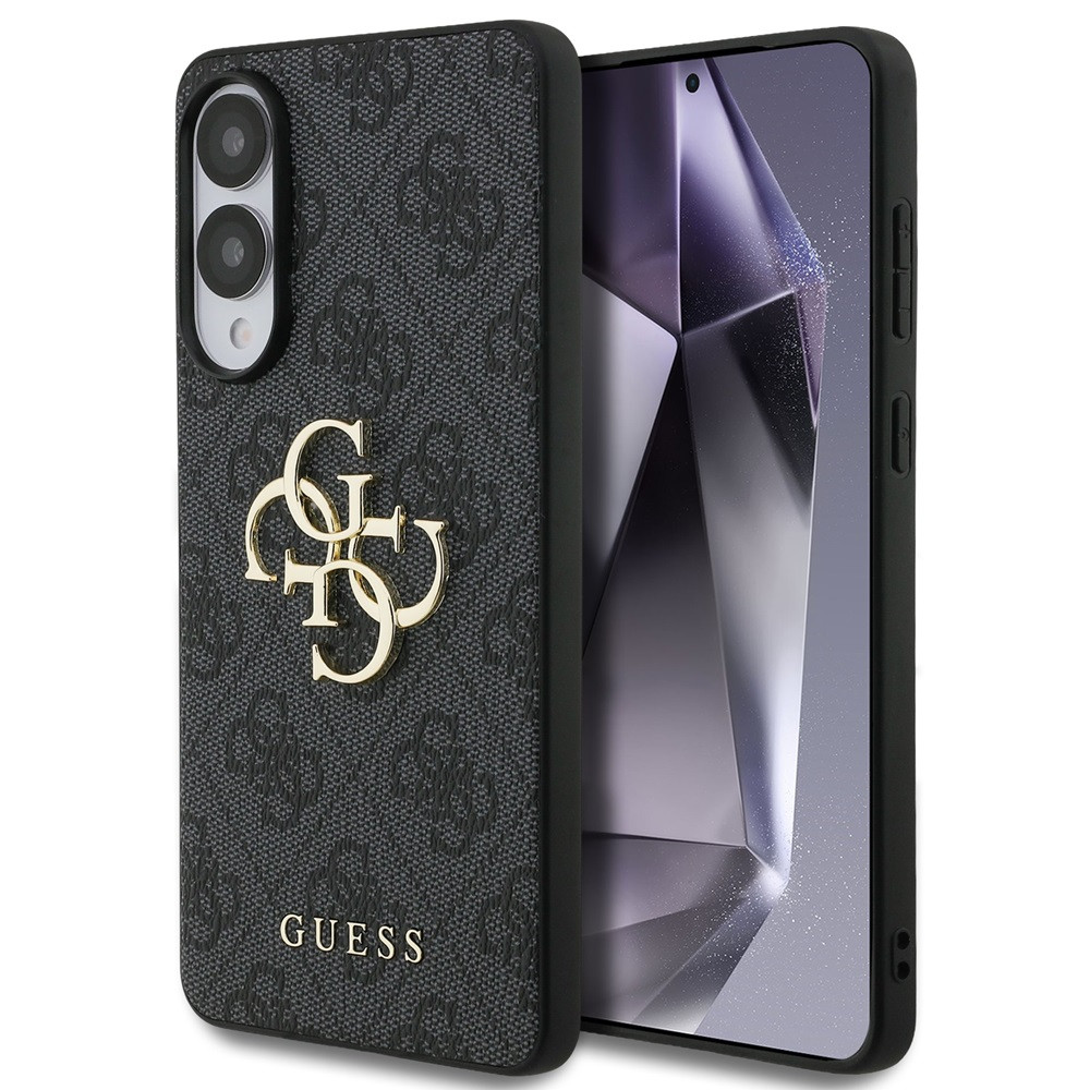Guess Big 4G Logo Classic Logo Samsung Galaxy S25 Edge kemény hátlap tok, fekete