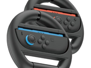iPega SW2054 Racing Nintendo Switch 2 kormány JoyCon kontrollerhez, fekete