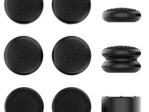 iPega SW2026B Nintendo Switch 2 analog thumb grip szett JoyCon kontrollerhez, fekete (6db)