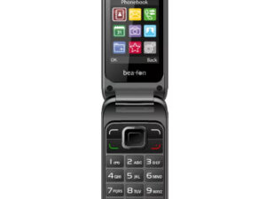 Beafon C245 kamerás összecsukható Dual SIM mobiltelefon, LCD kijelzővel, piros