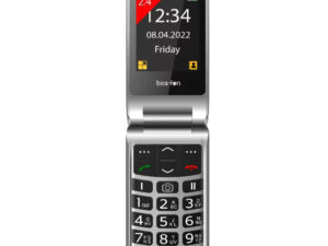 Beafon SL605 kamerás összecsukható Dual SIM mobiltelefon, LCD kijelzővel, fekete