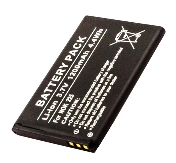 Nokia BL-4UL (225) kompatibilis akkumulátor 1200mAh, csomagolás nélküli (Bulk)