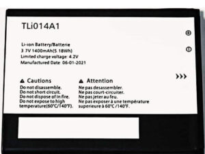 Alcatel OT 4010 kompatibilis akkumulátor 1400mAh, OEM jellegű