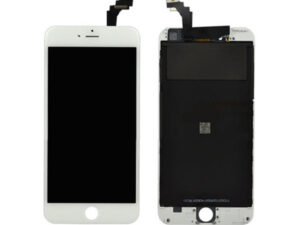 Apple iPhone 6 Plus kompatibilis LCD kijelző érintőpanellel, OEM jellegű, fehér, Grade R