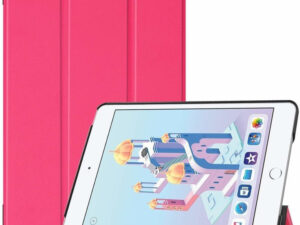 Samsung Galaxy Tab S9 Ultra 14.6 / Tab S10 Ultra 14.6 SM-X910 / X916B / X920 / X926B, mappa tok, Trifold, magenta