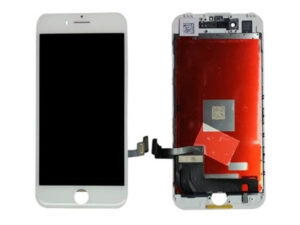 Apple iPhone 7 kompatibilis LCD kijelző érintőpanellel, OEM jellegű, fehér, Grade R
