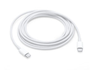 Apple USB-C / USB-C töltő- és adatkábel, MLL82ZM/A, 2m, fehér, Retail dobozos