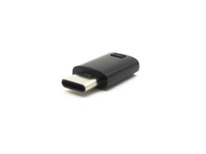 Samsung EE-GN930 USB-C - microUSB-A adapter, fekete, ECO csomagolásban