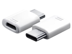 Samsung EE-GN930 USB-C - microUSB-A adapter, fehér, ECO csomagolásban