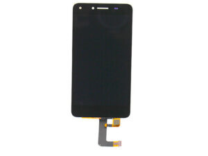 Huawei Y5 II kompatibilis LCD modul kerettel, OEM jellegű, fekete, Grade S+