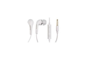 Samsung EHS64AVFWE sztereó headset, 3,5 jack, felvevőgombos, hangerőszabályzós, fehér, gyári ECO csomagolásban